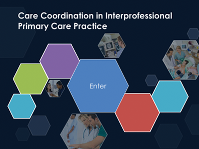 Still image of Care Coordination in Interprofessional Primary Care Practice Training