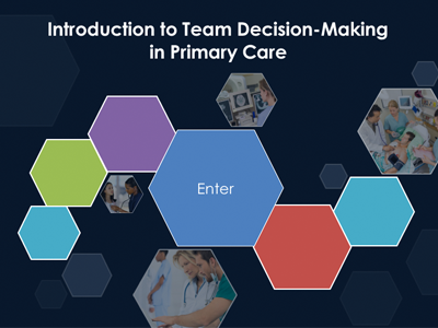 Still image of Team Decision-Making in Primary Care training