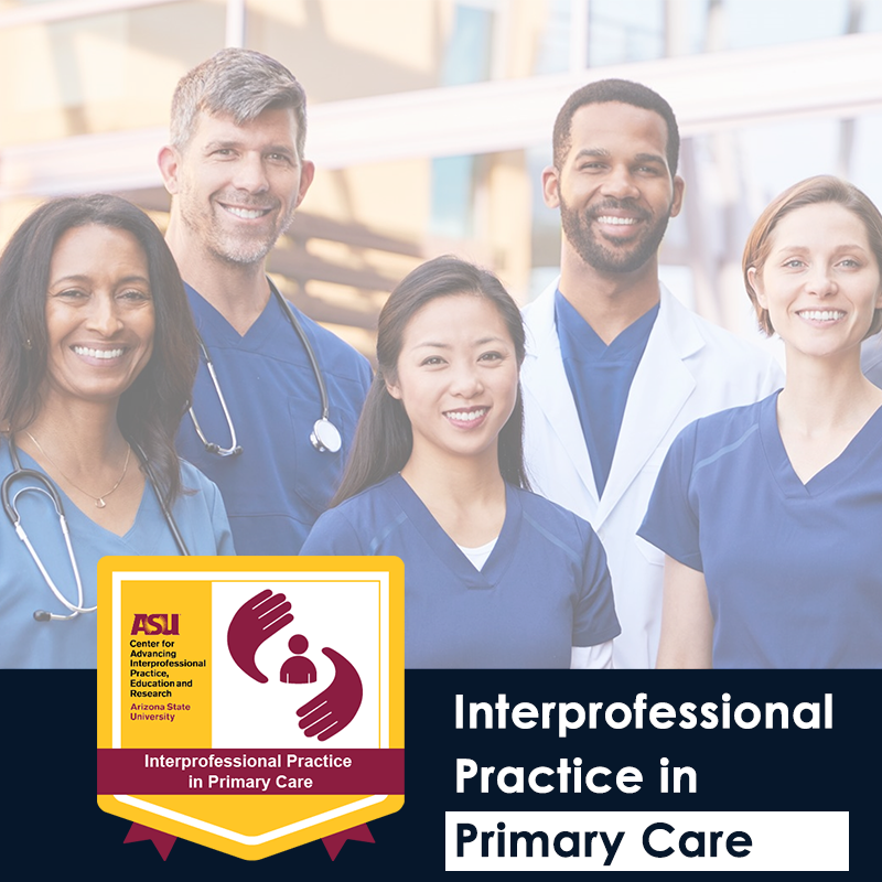 Interprofessional Practice in Primary Care course