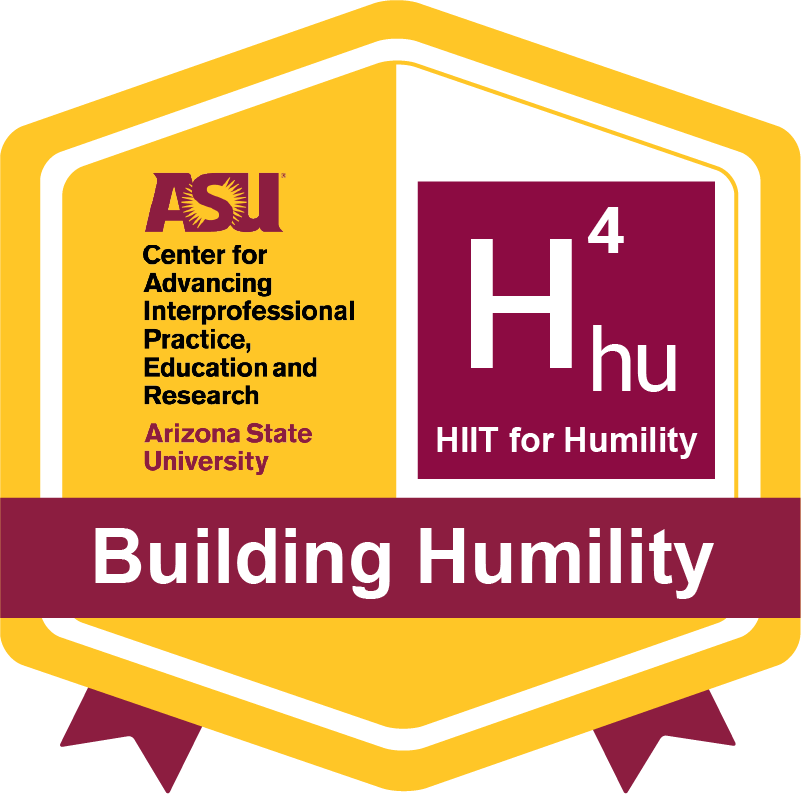 HIIT for Humility Digital Badge