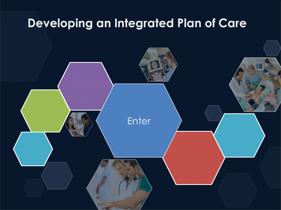 Cover for Developing an Integrated Plan of Care Training